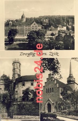 06722 Droyssig Zeitz Schloss Kirche o 27.3.1961
