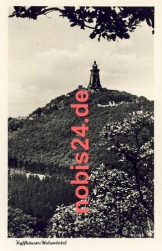 06567 Kyffhäuser Denkmal Wolwedatal *ca.1950