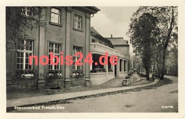 06909 Pretzsch Elbe Eisenmoorbad postcard *ca.1958