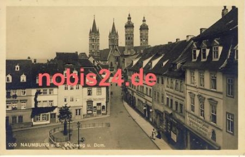 06618 Naumburg Saale Steinweg Dom o 28.2.1914