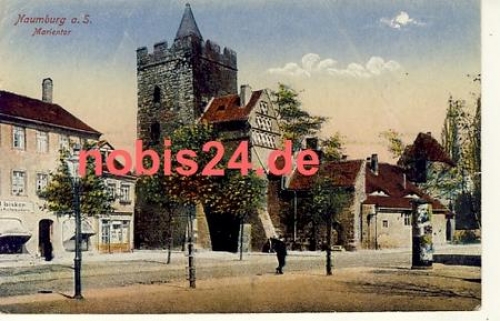 06618 Naumburg Saale Marientor Ansichtskarte o 5.3.1945