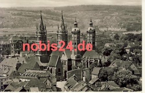 06618 Naumburg Saale Dom Luftbild  *ca.1958