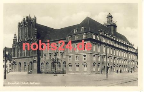15230 Frankfurt Oder Rathaus  *ca.1952