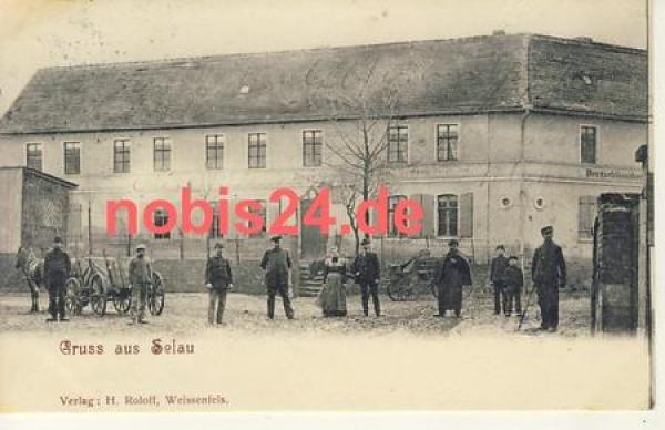06667 Selau Gasthof Bergschlosschen o 18.6.1906