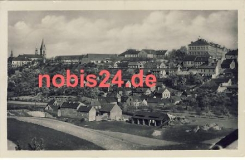 Kladno Gesamtansicht Kirche o 1959
