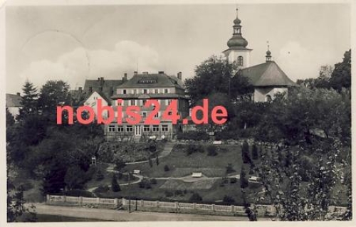 Tschechien - Rokitnitz Adlergebirge Kirche o 1940