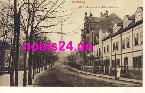 09599 Freiberg Hornstrasse Jakobikirche *ca.1915