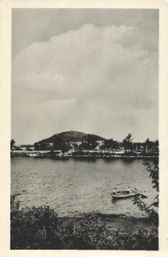 01773 Altenberg Erzgebirge Galgenteich Blick zum Geising *ca. 1960