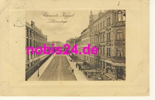 Chemnitz Kappel Lutzowstrasse o 26.12.1912