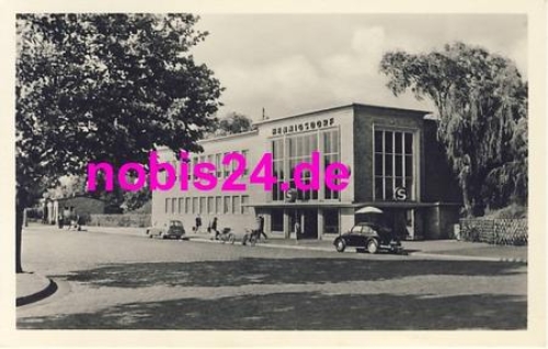 16761 Hennigsdorf New S - Train Station Car o ca.1960