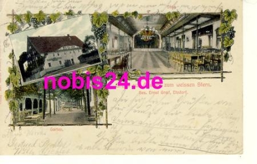 09661 Etzdorf Gasthof zum weissen Stern o 1908