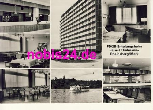16831 Rheinsberg FDGB Erholungsheim o 1987