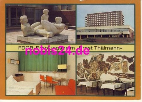 16831 Rheinsberg FDGB Heim Ernst Thalmann o 1989