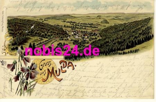 09619 Mulda Litho  o 24.8.1900