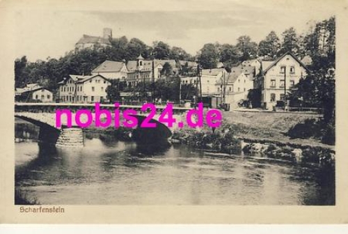 09430 Scharfenstein Bridge *ca.1950