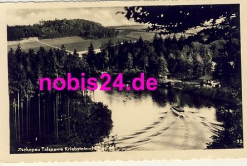 09405 Zschopau Talsperre Kriebstein *ca.1955