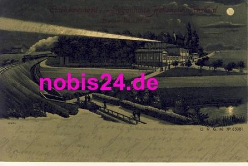 09337 Hohenstein Ernstthal Inn Moonlight map o 1901