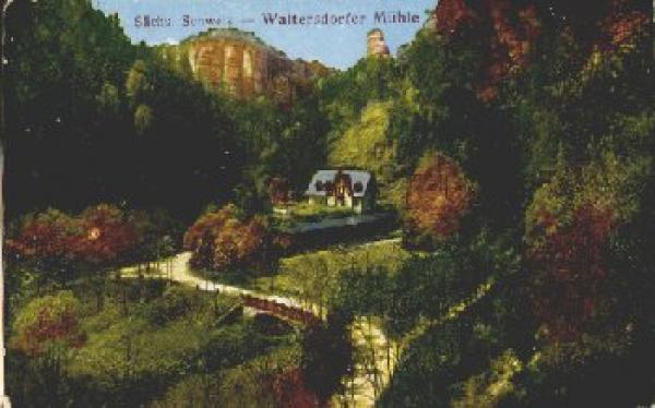 01814 Waltersdorfer Muhle *ca. 1920