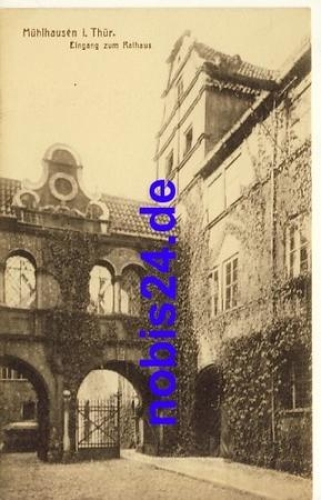 99974 Muehlhausen Rathauseingang *ca.1915