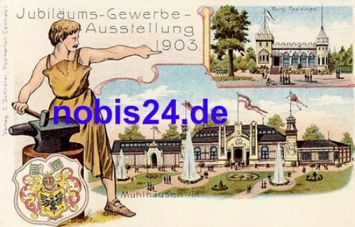 99974 Muehlhausen Litho trade exhibition *1903