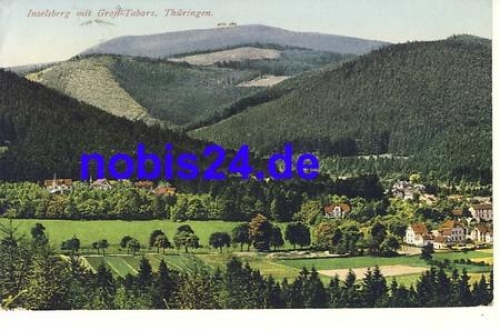 99891 Tabarz mit Inselsberg o 25.8.1926