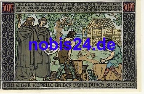 99885 Ohrdruf emergency money 50 pfennigs 1921