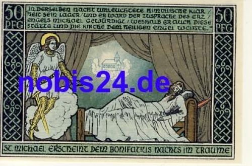 99885 Ohrdruf emergency money 50 pfennigs 1921