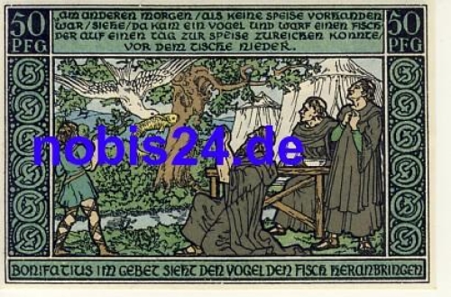 99885 Ohrdruf emergency money 50 pfennigs 1921
