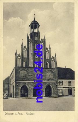 18507 Grimmen Rathaus o 1938