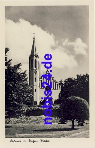 18546 Sassnitz Ostseebad Kirche *ca.1954