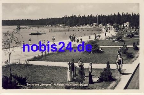 08289 Neustadtel Strandbad Filzteich *ca.1940