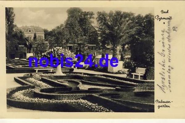 31812 Bad Pyrmont Palmengarten o 1933