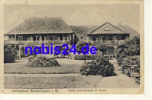 23946 Boltenhagen Hotel Pension Trilck o 1921