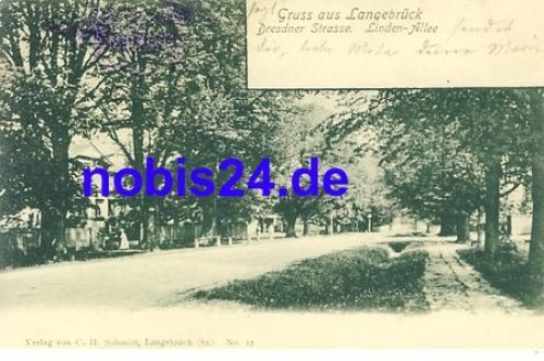 01465 Langebrück Dresdner Strasse o 1902