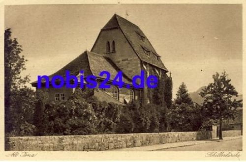 07751 Jena Alt Jena Schillerkirche  *ca.1930