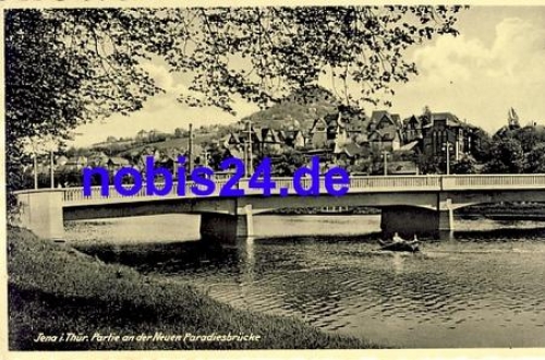 07751 Jena New Paradise Bridge o 1939