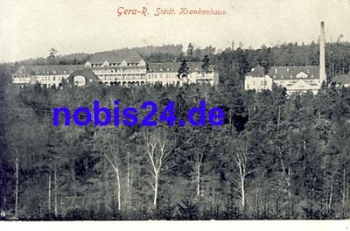Gera Municipal Hospital *ca.1920
