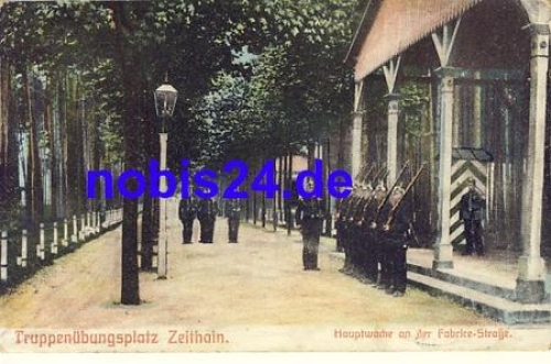 01619 Zeithain Truppenübungsplatz Militär o 1906