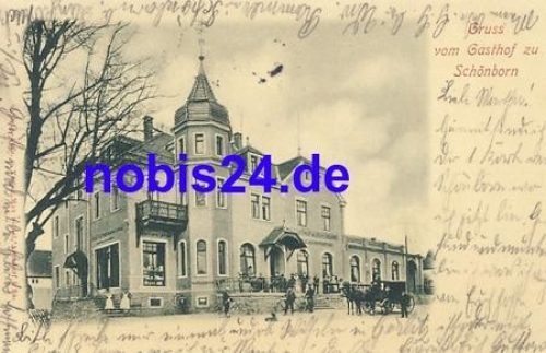 01465 Schoenborn Dresden Gasthaus o 1904