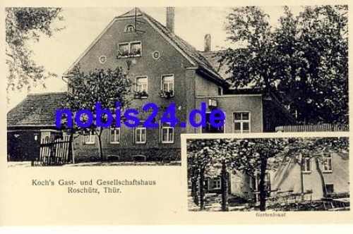 07500 Roschutz Kochs Gasthaus *ca.1920