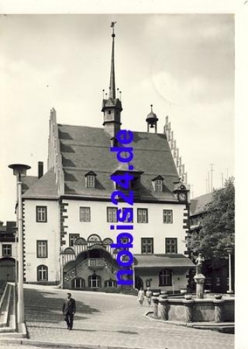 07381 Poessneck Rathaus o 1981