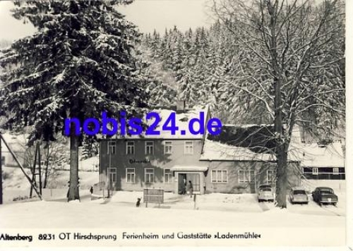 01773 Altenberg Gasthof Ladenmuehle *ca.1970