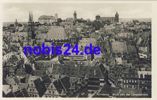 Nuremberg from the Lorenzkirche *ca.1930