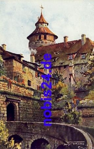 Nuremberg Vestnertor artist card * ca.1930