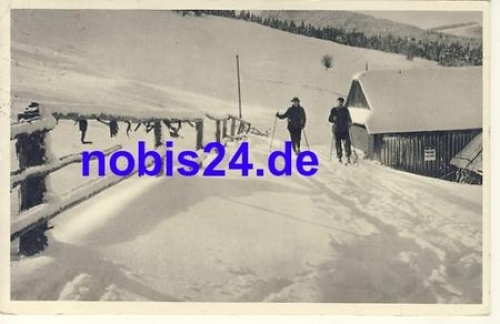 Vanocni novoroocbi pozdrav o ca.1950
