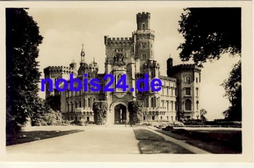 Zamek Hluboka n. Vlt.  ca.1950