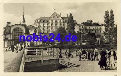 17424 Heringsdorf Pier o 1956