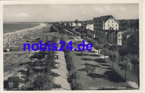 17419 Ahlbeck Strandpromenade o 1938