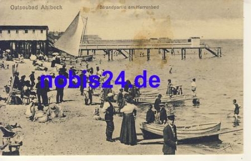 17419 Ahlbeck Herrenbad o 1913