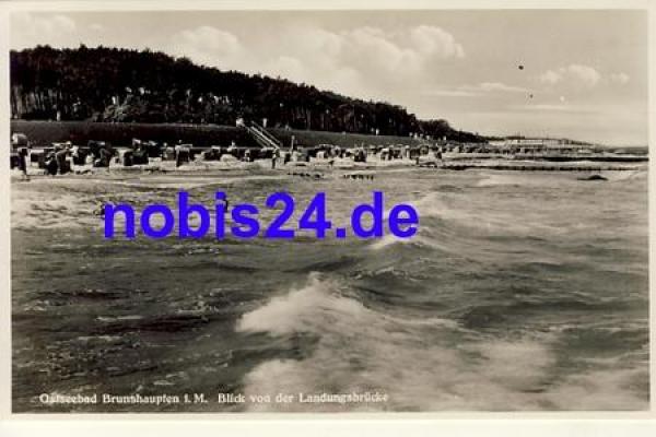 18225 Brunshaupten von Landungsbrucke *ca.1950
